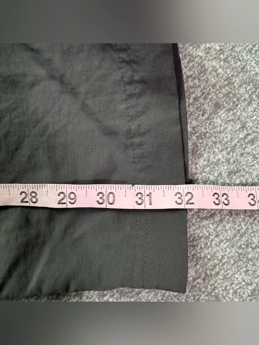 North Face Paramount Peak Convertible Cargo Pants/Shorts Mens XL Dark Grey A146